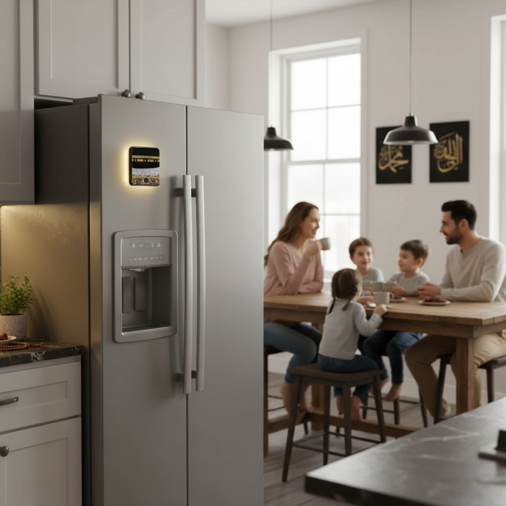 Haut-parleur magnétique avec récitation coranique intégrée pour votre routine spirituelle 